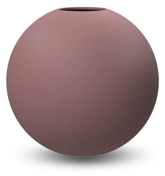 Gulatá váza Ball Cinder Rose 8 cm