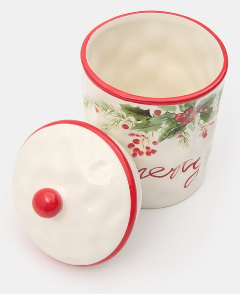 Sinsay - Úložný box s nápisom Merry - viacfarebná