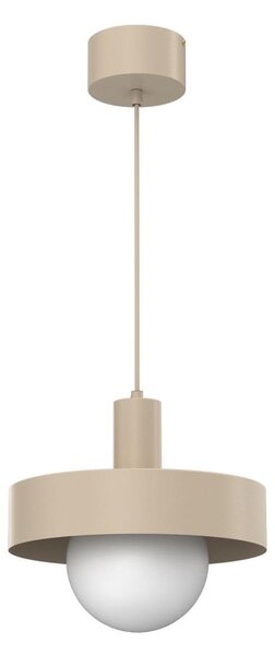 Luster na lanku CANAN 1xE27/15W/230V priemer 29 cm béžový