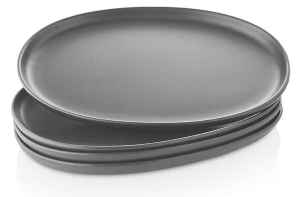 Eva Solo Servírovací tanier Nordic Kitchen Oval Plate 32 cm, black