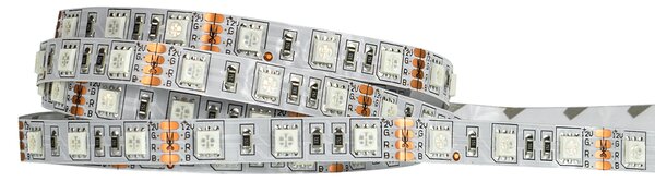 BERGE LED pásik - SMD 5050 - RGB - 5m - 60LED/m - 14,4 W/h - IP20 - s konektorom