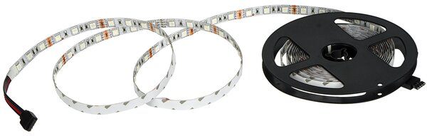 BERGE LED pásik - SMD 5050 - RGB - 5m - 60LED/m - 14,4 W/h - IP20 - s konektorom