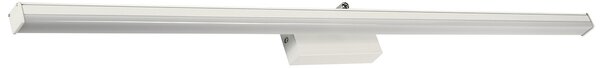 BERGE Nástenné svietidlo LED do kúpeľne B7074 biele - 100 cm - 18 W - 1600 lm - IP44 - neutrálna biela