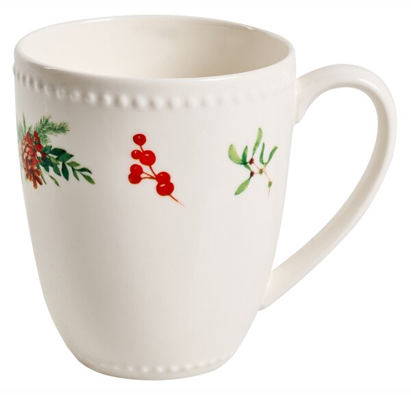 16-dielna sada jedálenského riadu biela porcelán reaktívna glazúra ručne vyrobený servis pre 4 osoby s vianočným motívom