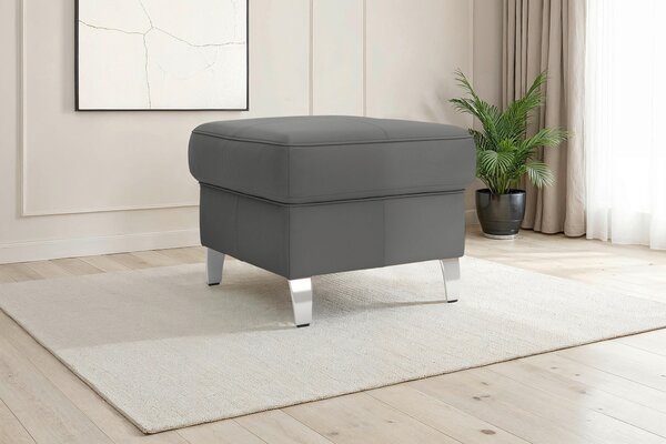 TABURETKA, koža, 58/48/58 cm Sit & More - Kreslá, Online Only