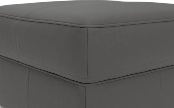 TABURETKA, koža, 58/48/58 cm Sit & More - Kreslá, Online Only