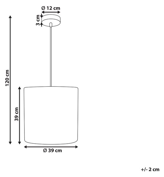 Závesná lampa prírodná s tienidlom z papierového lana boho závesné svietidlo do interiéru