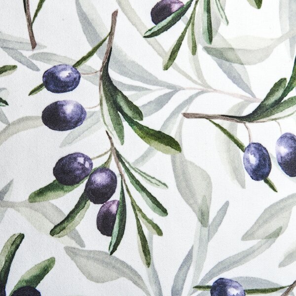 Sada 2 vonkajších dekoratívnych vankúšov viacfarebná polyester 45 x 45 cm vzor listov záhradné doplnky
