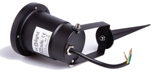ECOLIGHT Zapustený LED záhradný reflektor EC79018 pre GU10 žiarovku