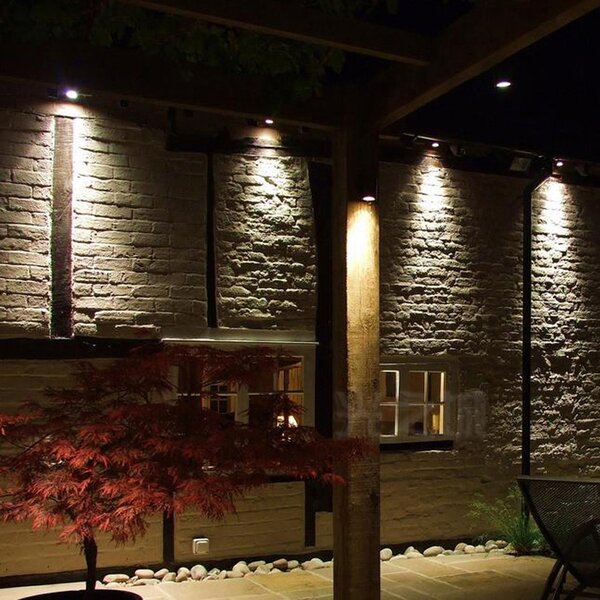 ECOLIGHT Zapustený LED záhradný reflektor EC79018 pre GU10 žiarovku