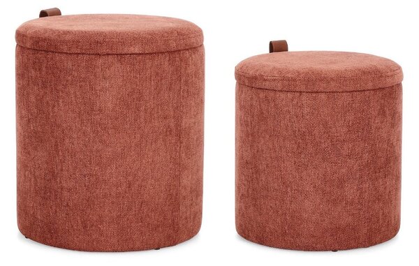2SET KATIA GINGER taburet s úložným priestorom