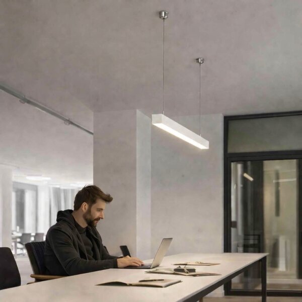 Brilagi - LED závesné svietidlo FULLDAY LED/10/15/20W/230V 2700/4000/6000K 60 cm biela