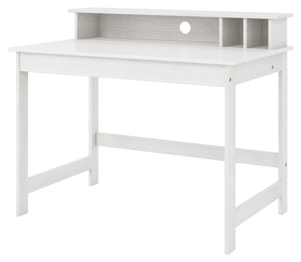 PÍSACÍ STÔL, biela, 110/69/76-91 cm MID.YOU - Online Only kancelárie, Online Only