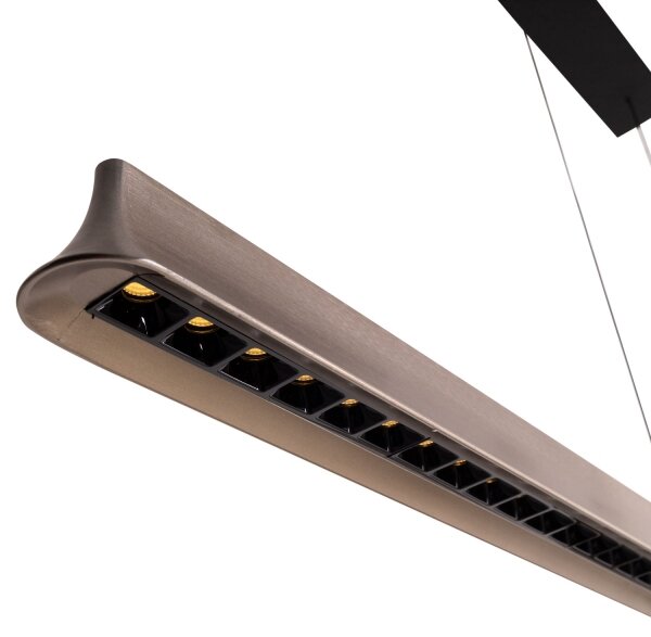 MAXLIGHT P0595 - LED Luster na lanku JO-JO LED/38W/230V antracit