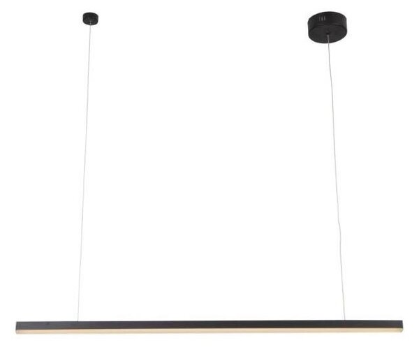 MAXLIGHT P0310 - LED Luster na lanku TRIO LED/12W/230V čierna