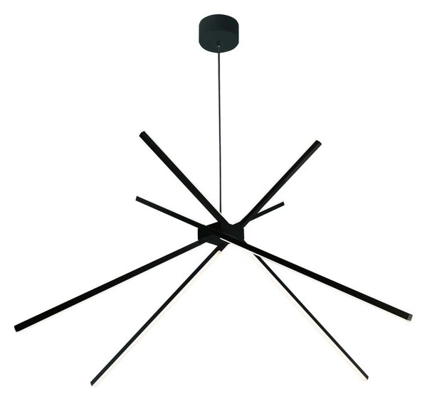 MAXLIGHT P0412 - LED Luster na lanku SPIDER LED/33W/230V čierna