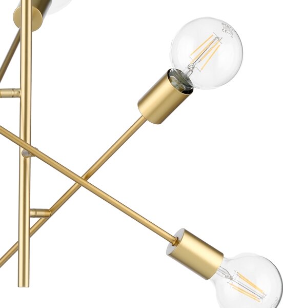 ONLI - Luster na lanku CROSS 6xE27/22W/230V