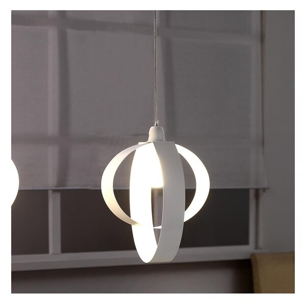 ONLI - Luster na lanku SERENA 1xE27/22W/230V biela