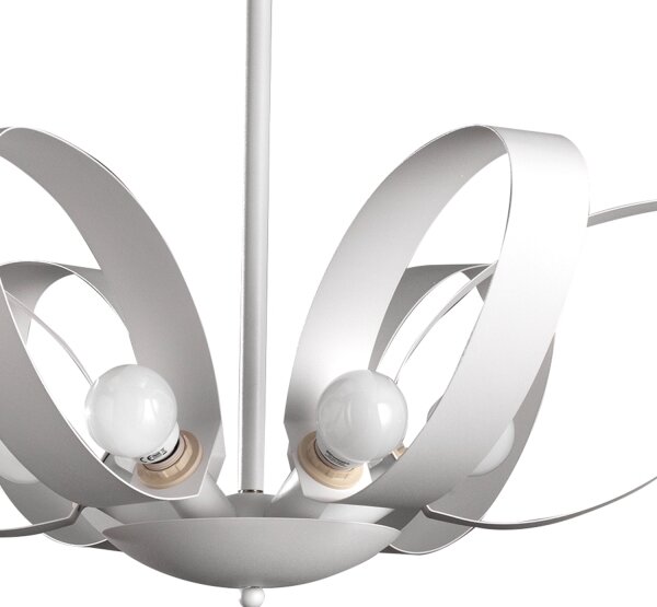 ONLI - Luster na reťazi SERENA 6xE14/6W/230V biela