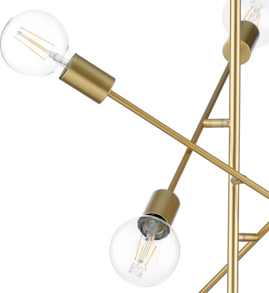 ONLI - Luster na lanku CROSS 6xE27/22W/230V