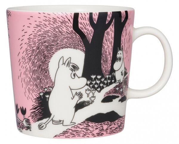 Arabia Hrnček Moomin Love 0,4l, ružový