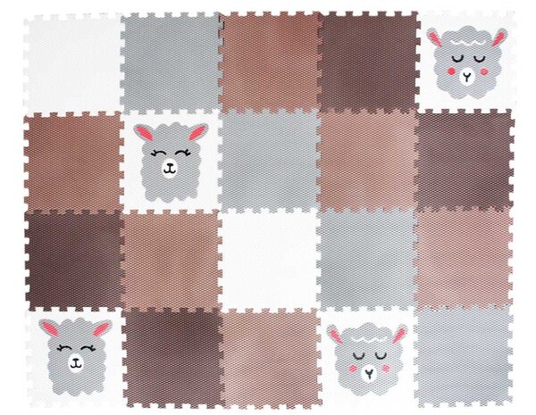 Vylen Penová podlaha puzzle 20 dielov BARÁNOK A LAMA
