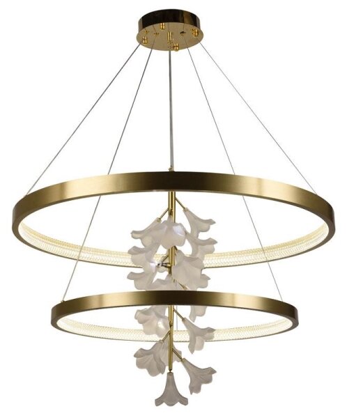 LED Stmievateľný luster na lanku LED/100W/230V 3000-6500K + diaľkové ovládanie