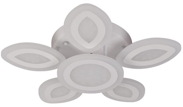 LED Stmievateľný prisadený luster LED/95W/230V 3000-6500K + diaľkové ovládanie