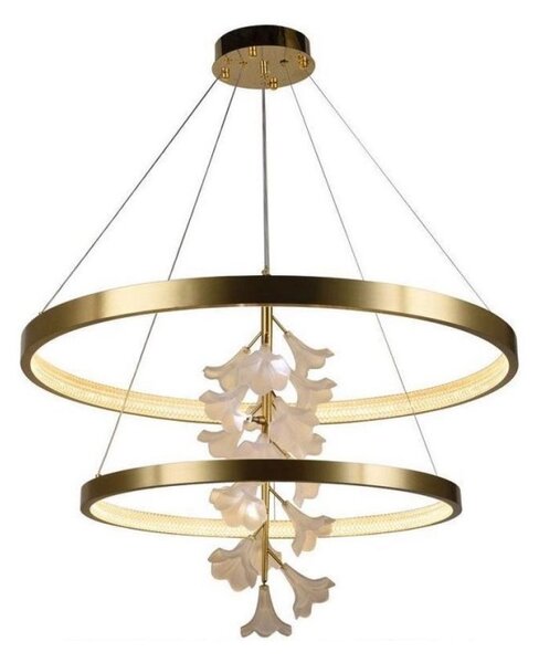 LED Stmievateľný luster na lanku LED/100W/230V 3000-6500K + diaľkové ovládanie