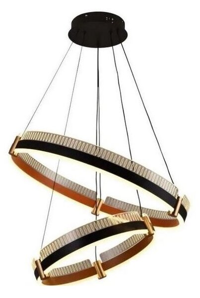 LED Stmievateľný luster na lanku LED/140W/230V 3000-6500K + diaľkové ovládanie