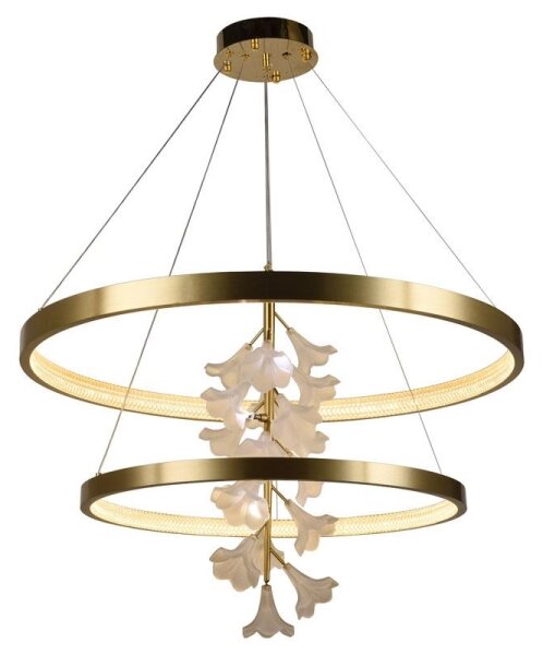 LED Stmievateľný luster na lanku LED/100W/230V 3000-6500K + diaľkové ovládanie