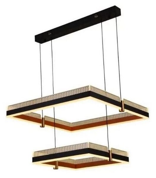 LED Stmievateľný luster na lanku LED/50W/230V 3000-6500K + diaľkové ovládanie