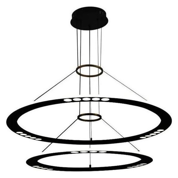 LED Stmievateľný luster na lanku LED/90W/230V 3000-6500K + diaľkové ovládanie