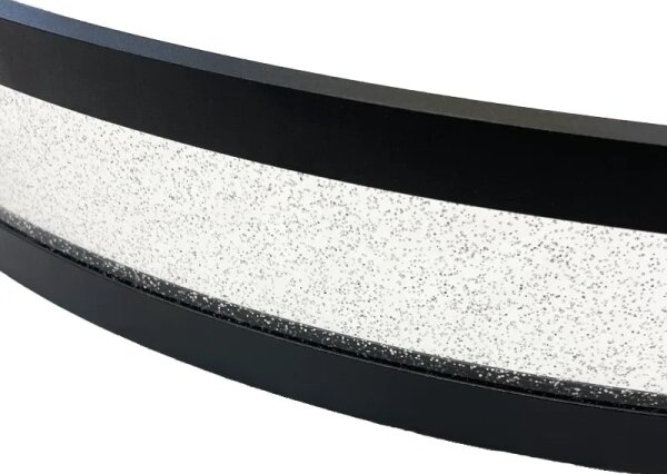 LED Stmievateľný luster na lanku LED/45W/230V čierna + diaľkové ovládanie