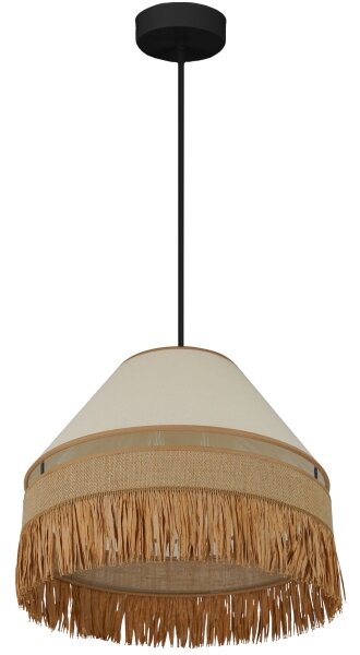 Brilagi -Luster na lanku WINNETOU AVIGNION 1xE27/15W/230V pr. 35 cm hnedá/krémová