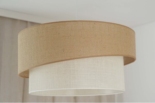 Brilagi - Luster na lanku SHINE 1xE27/15W/230V pr. 50 cm béžová/krémová