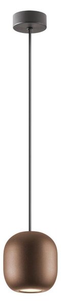 Redo 01-3479 - Luster na lanku BOOM 1xGU10/10W/230V pr. 12 cm hnedá