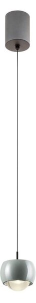 Redo 01-3549 - LED Luster na lanku AVES LED/12W/230V pr. 9,6 cm CRI 90 šedá
