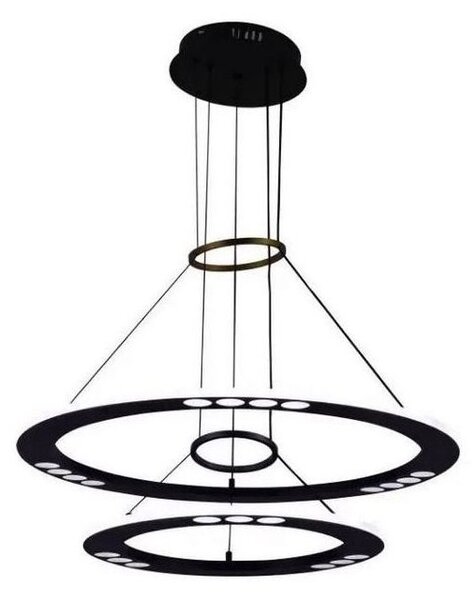 LED Stmievateľný luster na lanku LED/65W/230V 3000-6500K + diaľkové ovládanie