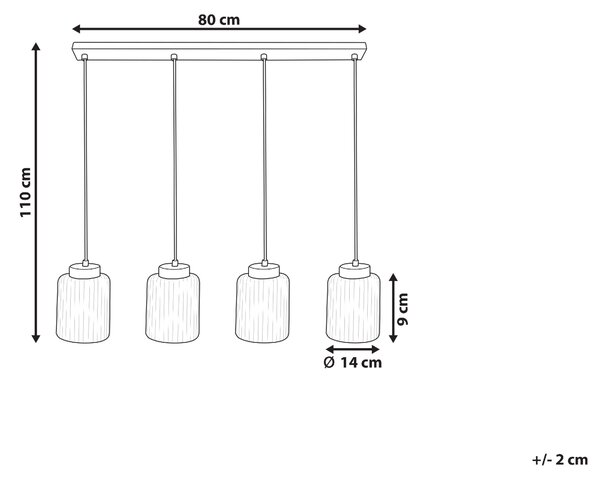 Závesná lampa čierna mosadzná kovová so 4 bielymi sklenenými tienidlami moderný industriálny štýl