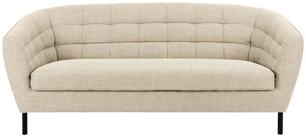 TROJMIESTNA POHOVKA, textil, krémová MID.YOU - Sedačky, Online Only