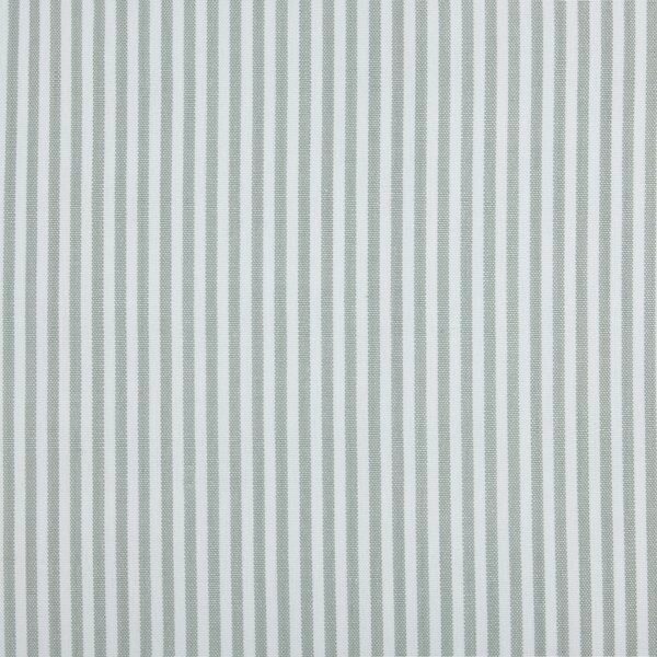 Dekoratívny vankúš zelený a biely pruhovaný vzor 40 x 60 cm gombíky moderný bytový doplnok spálňa obývačka
