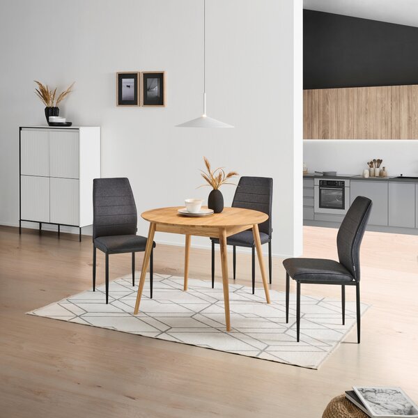 JEDÁLENSKÝ STÔL, divoký dub, 100/100/75 cm P & B - Stoly, Online Only