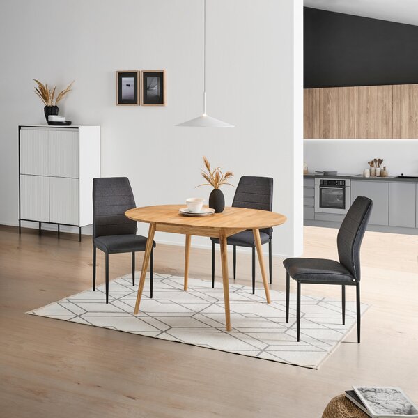 JEDÁLENSKÝ STÔL, divoký dub, 100/100/75 cm P & B - Stoly, Online Only