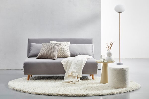 ROZKLADACIA POHOVKA, textil, svetlosivá Carryhome - Sedačky