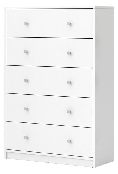 Biela komoda 72x108x30 cm May – Tvilum