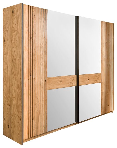 ŠAT. SKRIŇA S POSUV. DVERAMI, dub, farba duba, 242/214/67 cm Linea Natura - Skrine