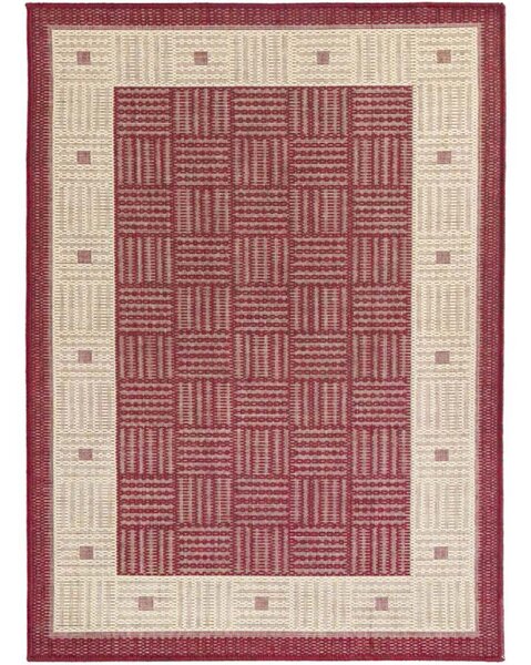 Breno Kusový koberec SISALO 879/O44R, červená, viacfarebná,40 x 60 cm