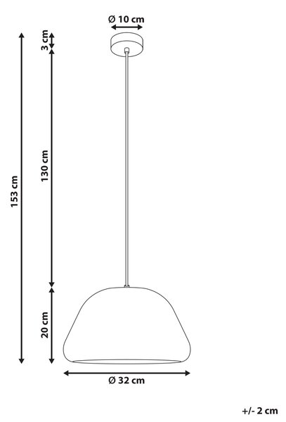 Závesná lampa červená kovová lesklý povrch zaoblený tvar moderný vintage štýl kuchyňa jedáleň