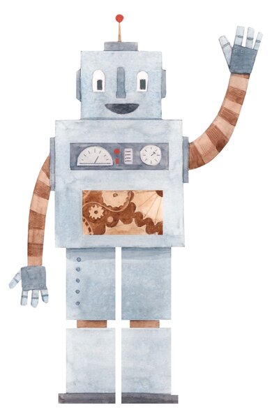 Obrázok Robot 3, A5
